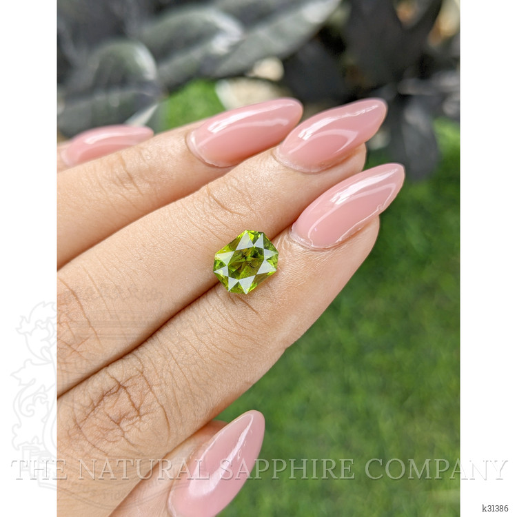 2.52 Ct. Yellowish Green Peridot from Pakistan
