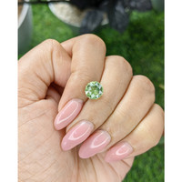 2.39 Ct. Yellowish Green Grossular Garnet from Tanzania Life Style