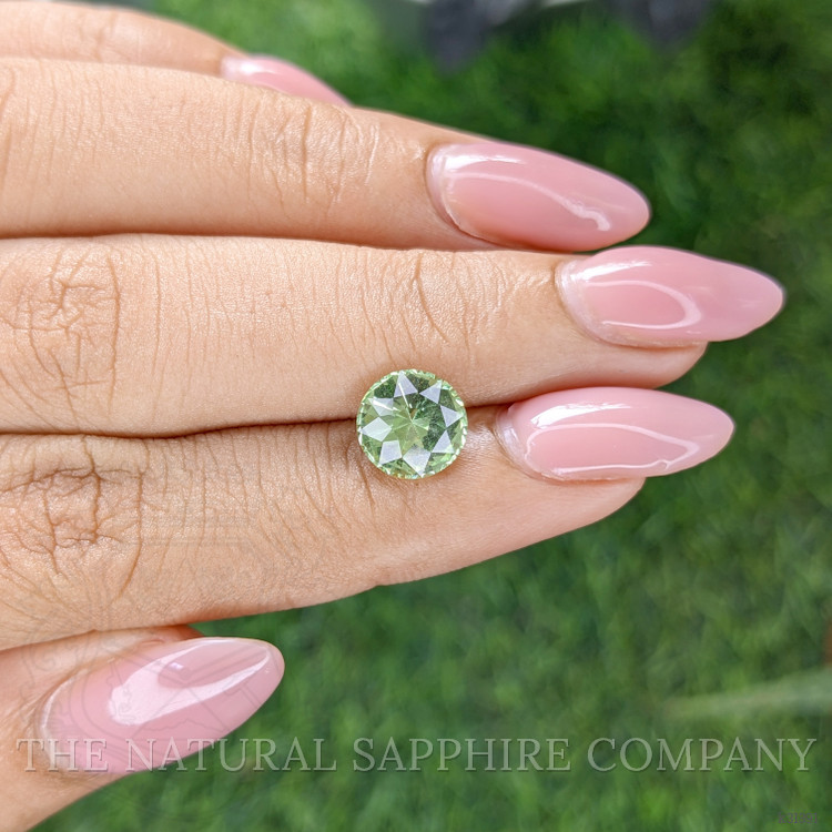 2.39 Ct. Yellowish Green Grossular Garnet from Tanzania