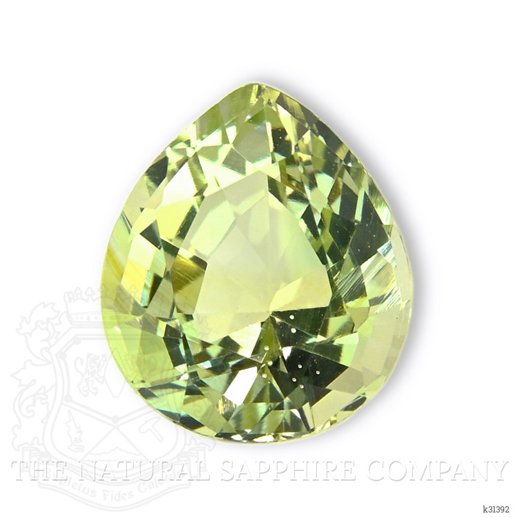 2.64 Ct. Greenish Yellow Tourmaline from Tanzania