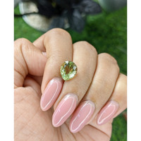 2.64 Ct. Greenish Yellow Tourmaline from Tanzania Life Style
