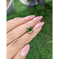 3.57 Ct. Green Tourmaline from Tanzania Life Style