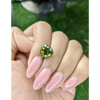 3.57 Ct. Green Tourmaline from Tanzania Life Style