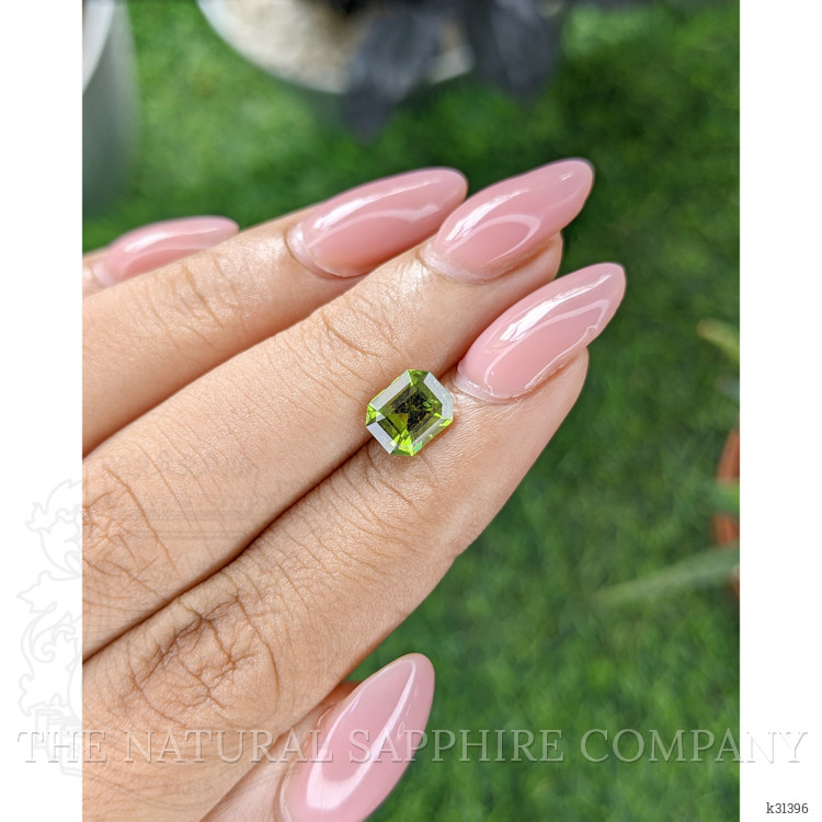 1.55 Ct. Yellowish Green Tourmaline from Tanzania