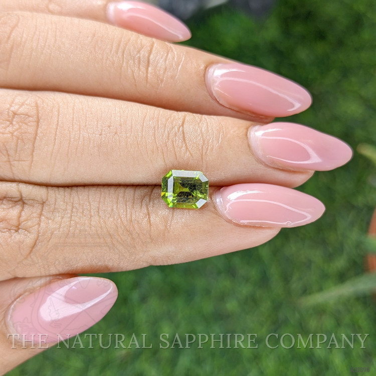 1.55 Ct. Yellowish Green Tourmaline from Tanzania