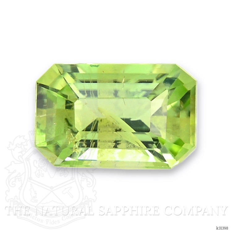 0.68 Ct. Yellowish Green Peridot from Tanzania