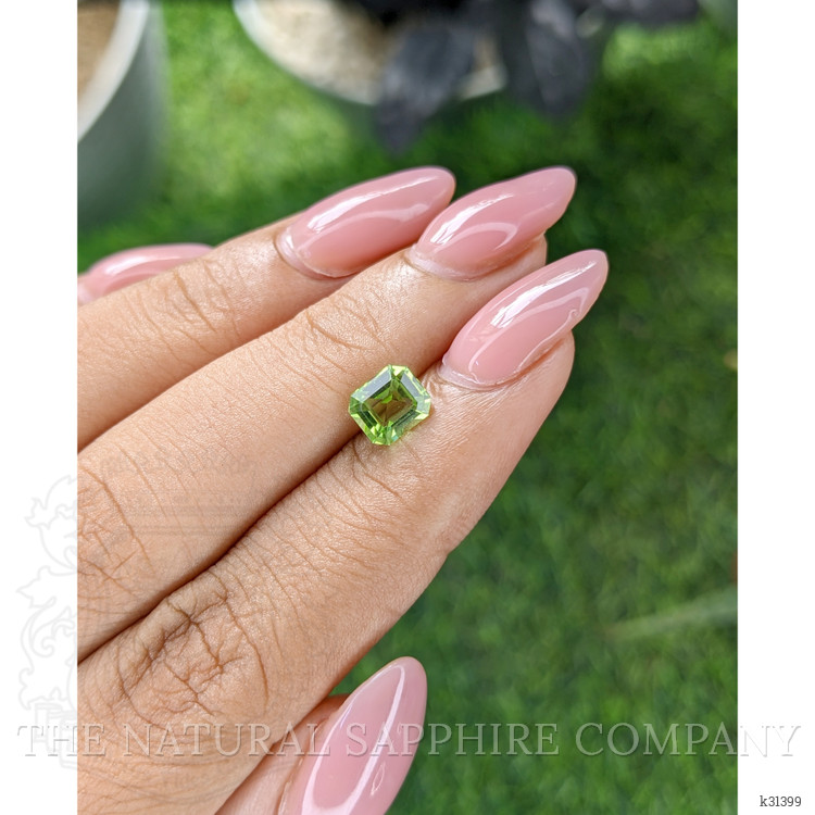 1.18 Ct. Yellowish Green Peridot from Tanzania