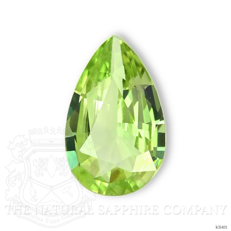 0.60 Ct. Yellowish Green Peridot from Tanzania