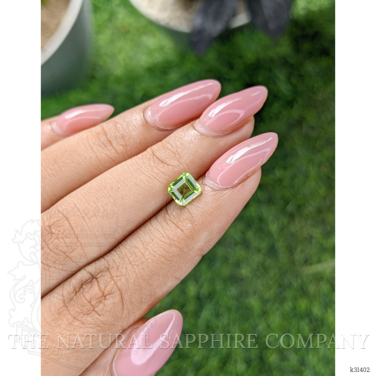 1.05 Ct. Yellowish Green Peridot from Tanzania