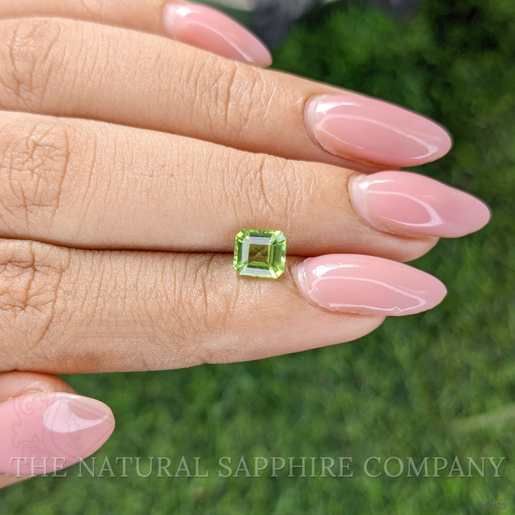 1.05 Ct. Yellowish Green Peridot from Tanzania