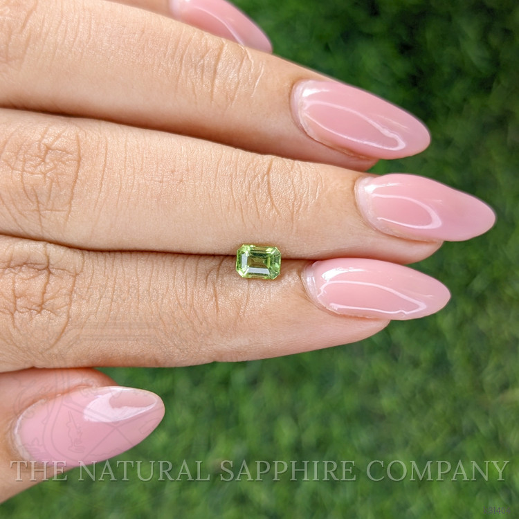 0.55 Ct. Yellowish Green Peridot from Tanzania