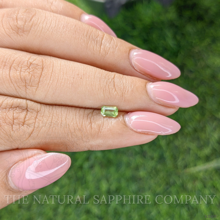 0.36 Ct. Yellowish Green Peridot from Tanzania