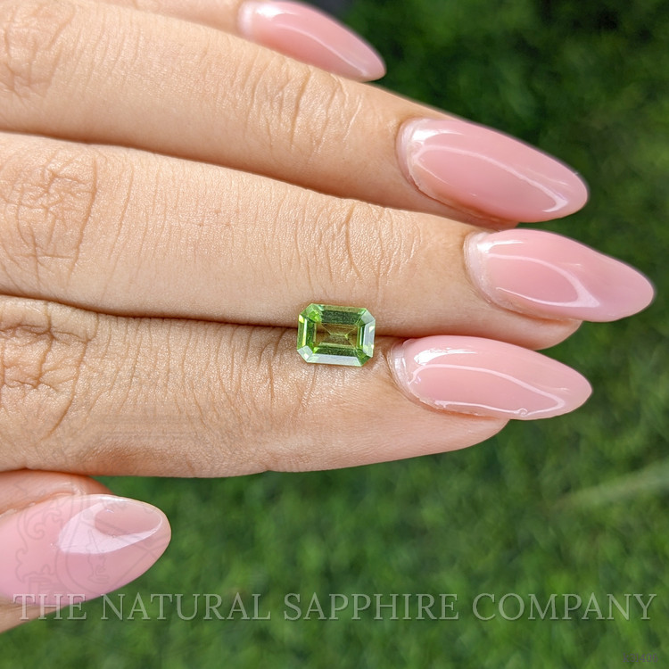 0.85 Ct. Yellowish Green Peridot from Tanzania