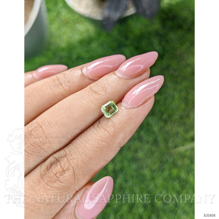 0.64 Ct. Yellowish Green Peridot from Tanzania