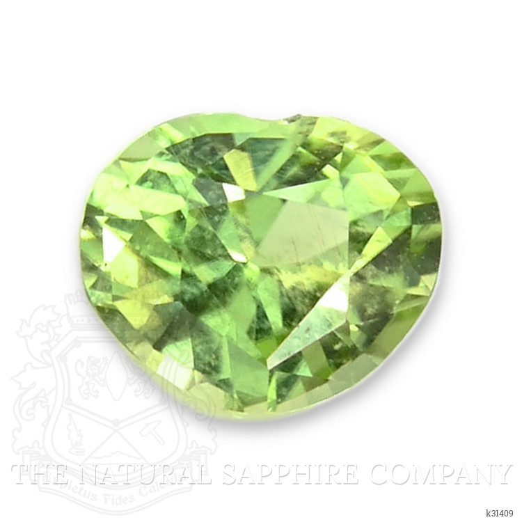 0.69 Ct. Yellowish Green Peridot from Tanzania