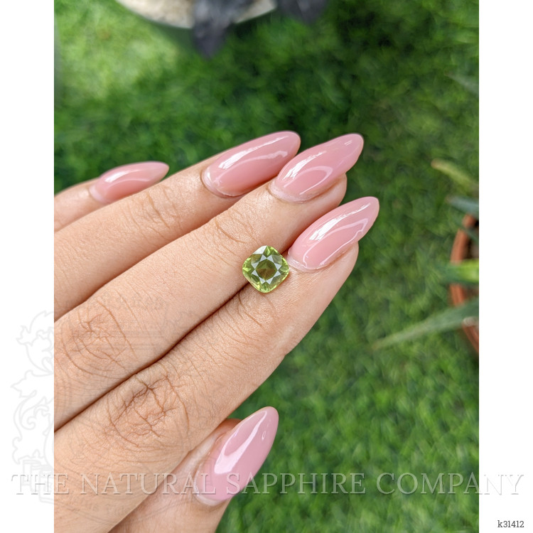 1.57 Ct. Yellowish Green Peridot from Tanzania