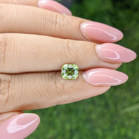 1.00 Ct. Yellowish Green Peridot from Tanzania Life Style