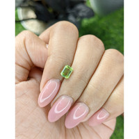 0.80 Ct. Yellowish Green Peridot from Tanzania Life Style
