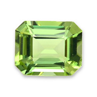 0.88 Ct. Yellowish Green Peridot from Tanzania Video