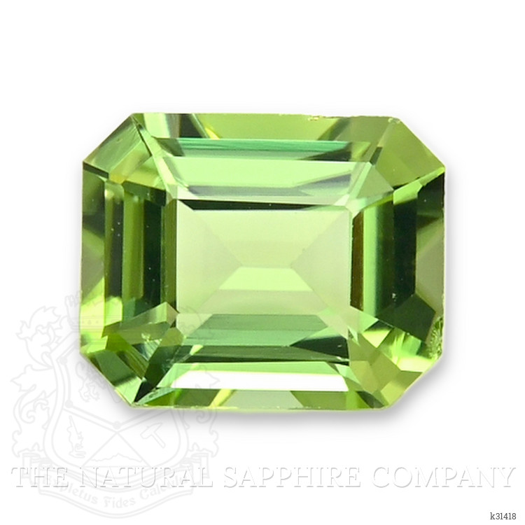 0.88 Ct. Yellowish Green Peridot from Tanzania