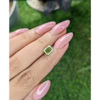 0.88 Ct. Yellowish Green Peridot from Tanzania Life Style