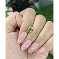 0.88 Ct. Yellowish Green Peridot from Tanzania Life Style