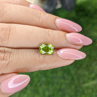 2.10 Ct. Yellowish Green Peridot from Pakistan Life Style