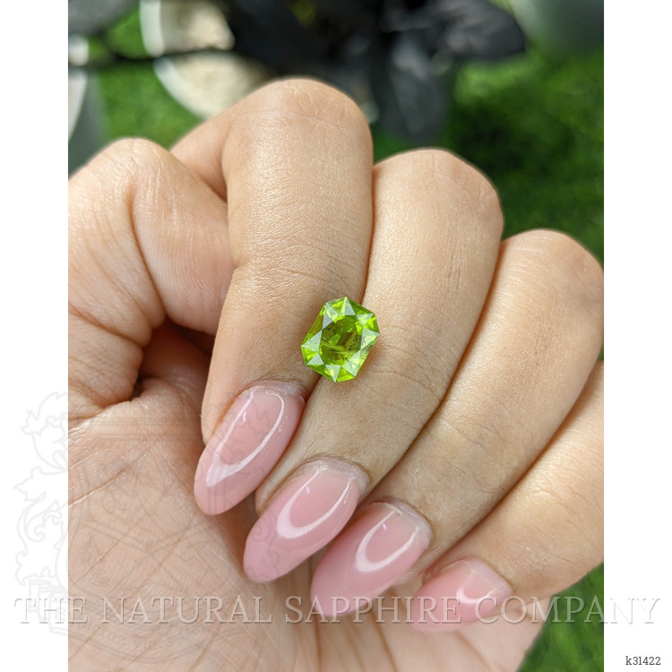 1.86 Ct. Yellowish Green Peridot from Pakistan