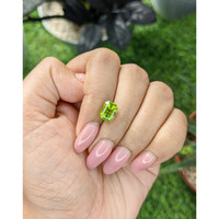2.53 Ct. Yellowish Green Peridot from Pakistan Life Style