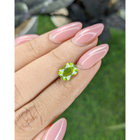 2.25 Ct. Yellowish Green Peridot from Pakistan Life Style
