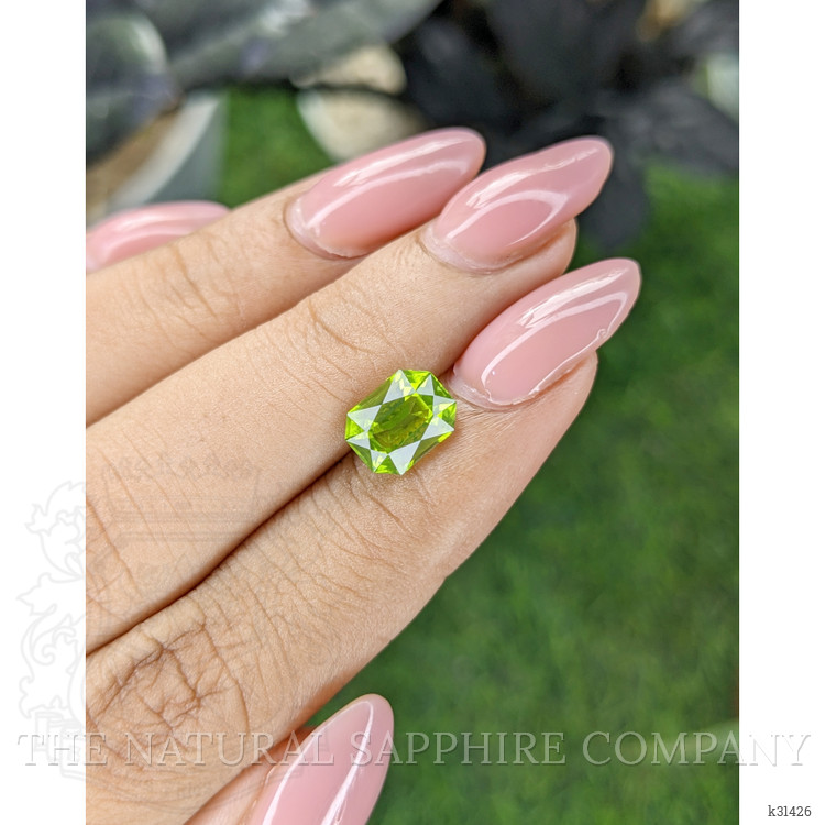 2.25 Ct. Yellowish Green Peridot from Pakistan