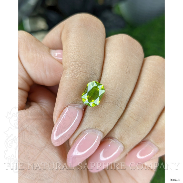2.25 Ct. Yellowish Green Peridot from Pakistan