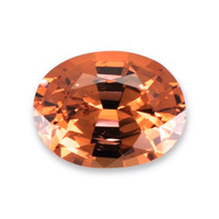 3.42 Ct. Orange Malaya Garnet from Tanzania Video