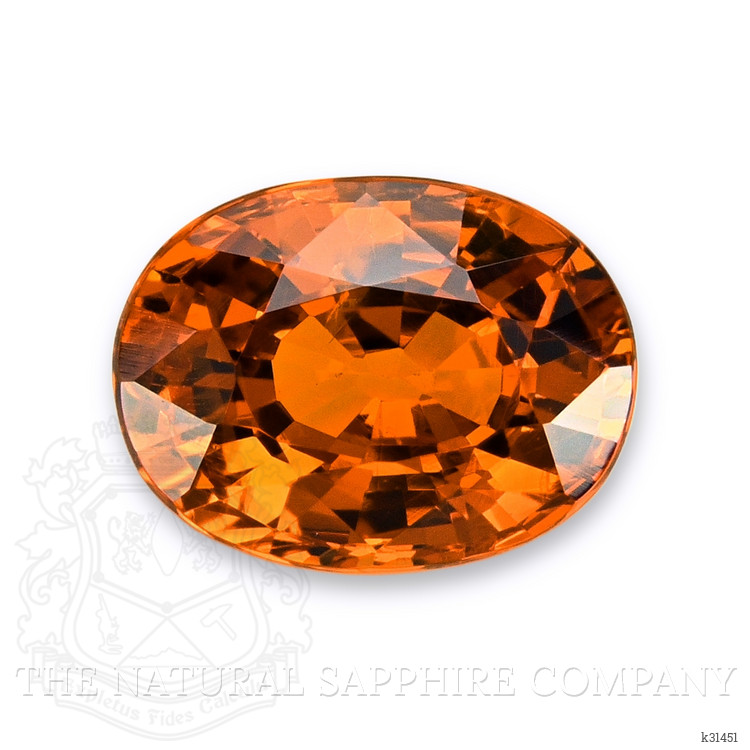 2.48 Ct. Orange Garnet from Tanzania