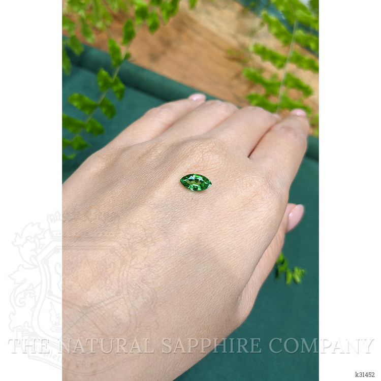 1.17 Ct. Tsavorite Garnet from Tanzania