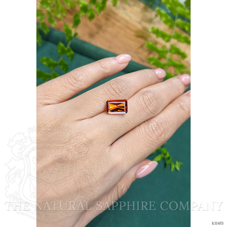 5.16 Ct. Orange Spessartite Garnet from Tanzania