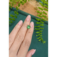 1.91 Ct. Tsavorite Garnet from Tanzania Life Style