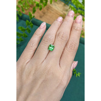 1.91 Ct. Tsavorite Garnet from Tanzania Life Style