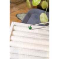 0.62 Ct. Tsavorite Garnet from Tanzania Life Style
