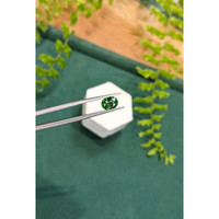 1.52 Ct. Tsavorite Garnet from Tanzania Life Style