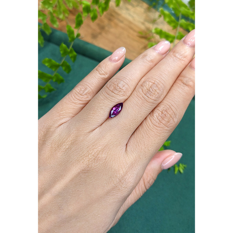 1.66 Ct. Purple Garnet from Tanzania