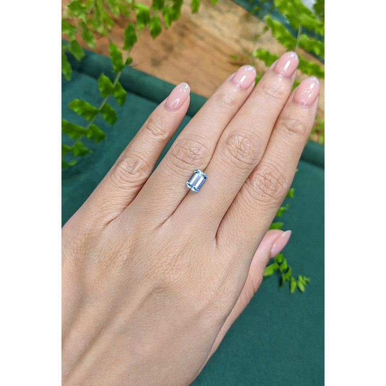 1.06 Ct. Blue Aquamarine from Brazil