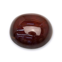 10.37 Ct. Reddish Brown Cabochon Garnet from South Africa Video
