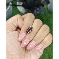 4.11 Ct. Red Garnet from South Africa Life Style