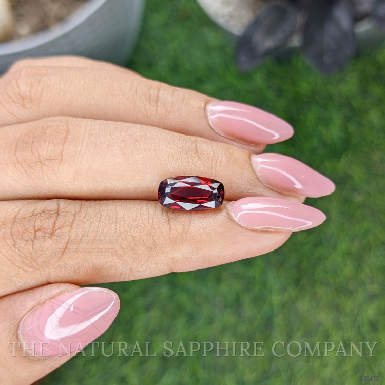 4.11 Ct. Red Garnet from South Africa