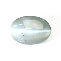 7.36 Ct. Green Cabochon Chrysoberyl from Ceylon (Sri Lanka) Video
