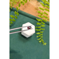 1.11 Ct. Purplish Red Rhodolite Garnet from Tanzania Life Style