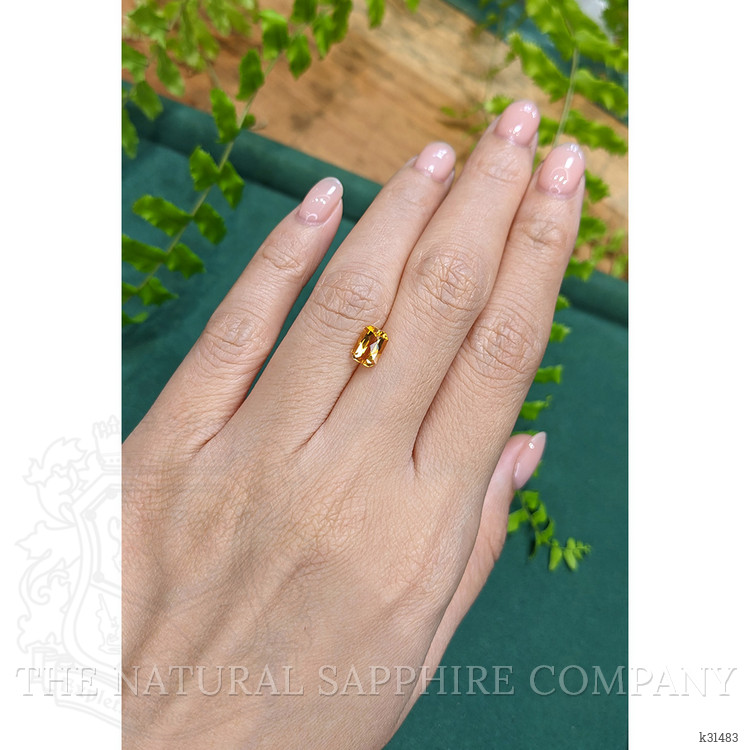 1.02 Ct. Yellowish Orange Citrine from Brazil