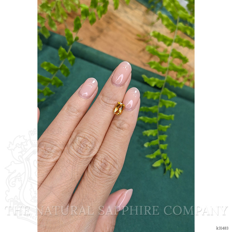 1.02 Ct. Yellowish Orange Citrine from Brazil