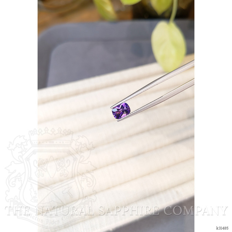 0.85 Ct. Purple Amethyst from Brazil